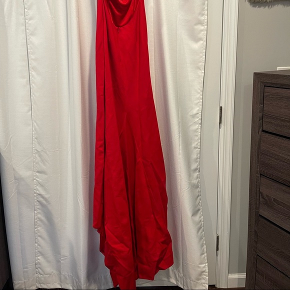 Sherri Hill Sz. 6 Beautiful Red Dress - Picture 6 of 7
